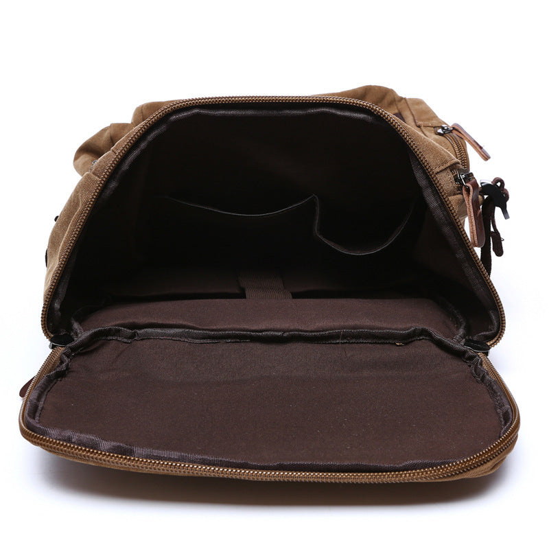 Men's Classic Cool Korean Fashion Canvas Backpacks