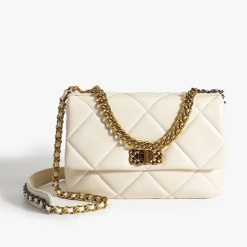 Women's Classic Style Diamond Pattern Chain Fashion Shoulder Bags