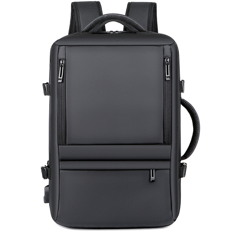 Men's Versatile Color Matching Computer Strap Reflective Backpacks