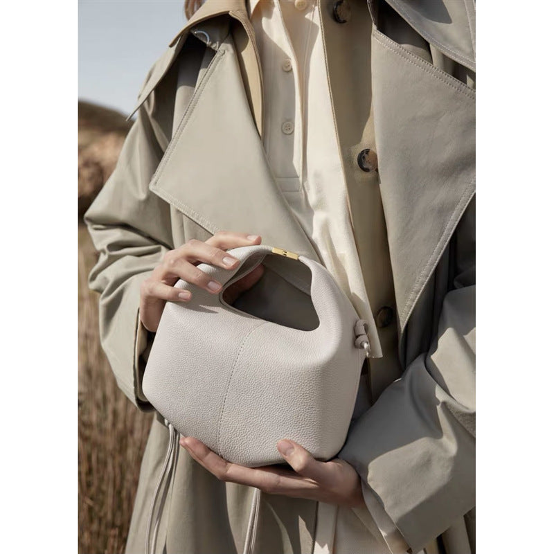 Lunch Female Niche High-grade Portable Cloud Handbags