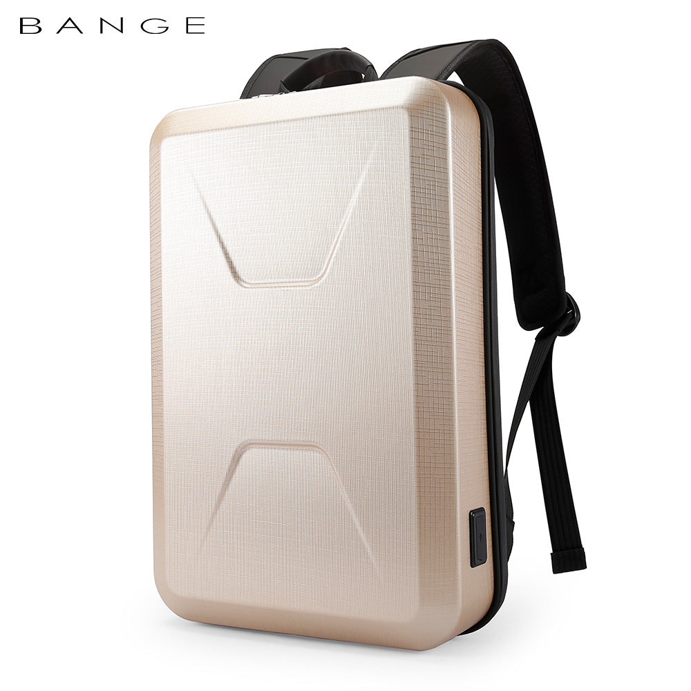 Men's Hard Shell Business Waterproof Computer Backpacks