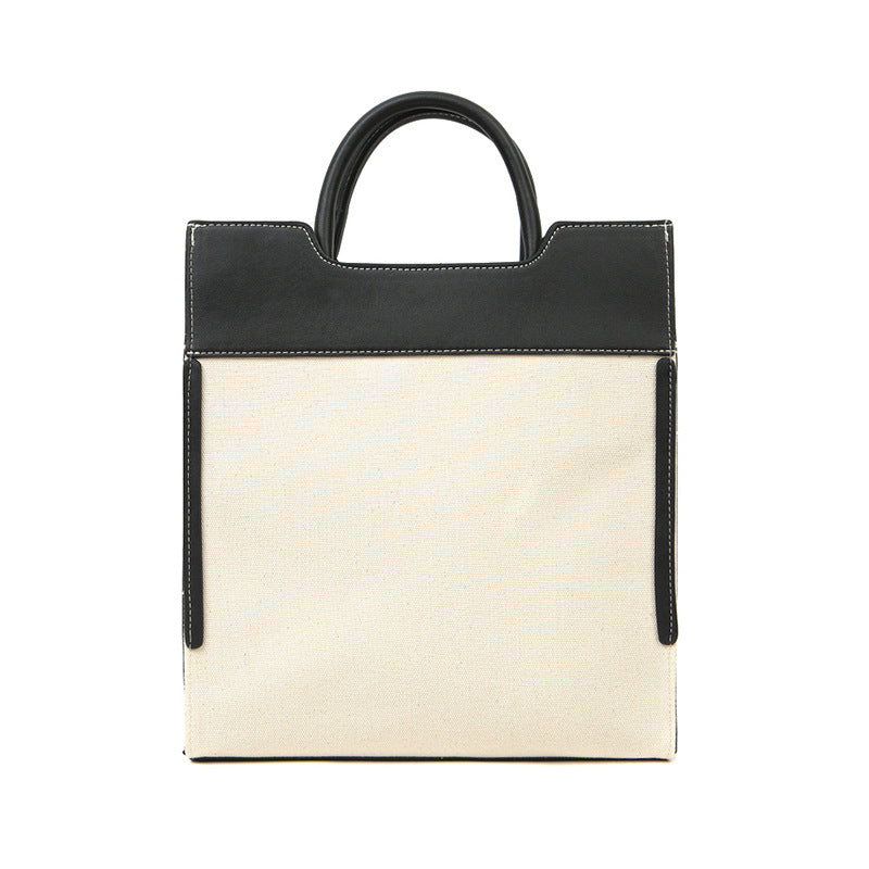 Boys Retro Commuter Business Canvas Large Shoulder Bags