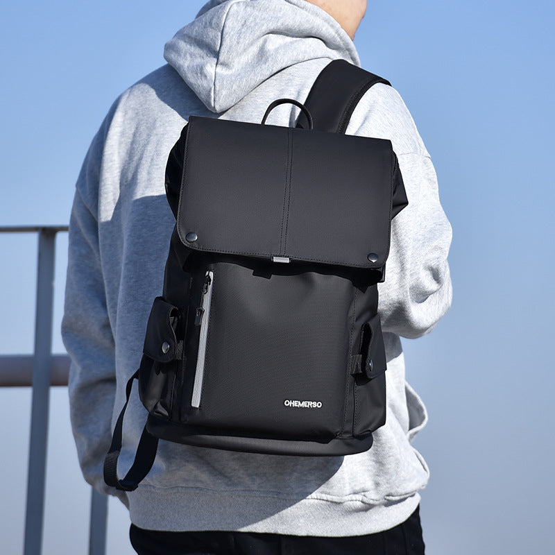 Men's Fashion Waterproof Korean Large Capacity Business Backpacks
