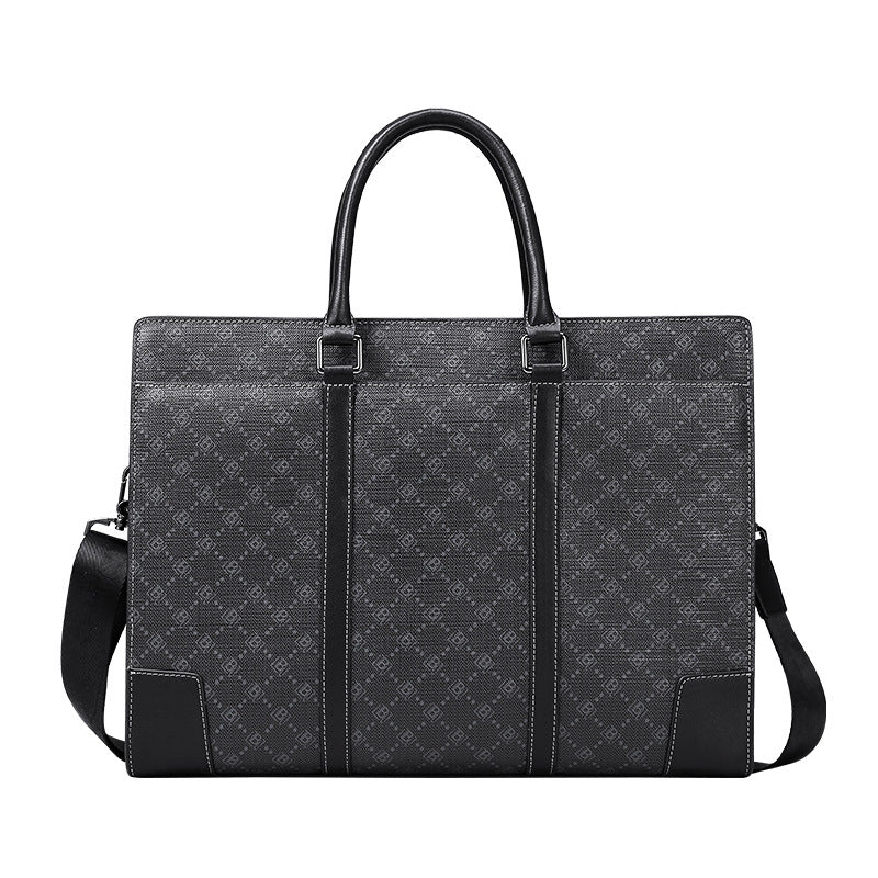 Men's Simplicity Fashion Large Capacity Business Men's Handbags