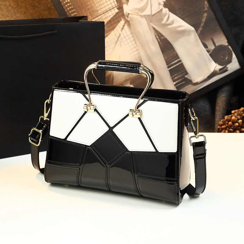 Women's Geometric Rhombus Design High-grade Exquisite Fashion Handbags
