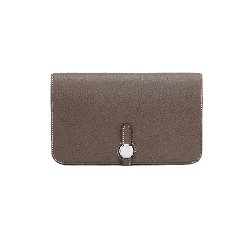 Women's Leather Fashion Large Capacity First Layer Ladies Wallets