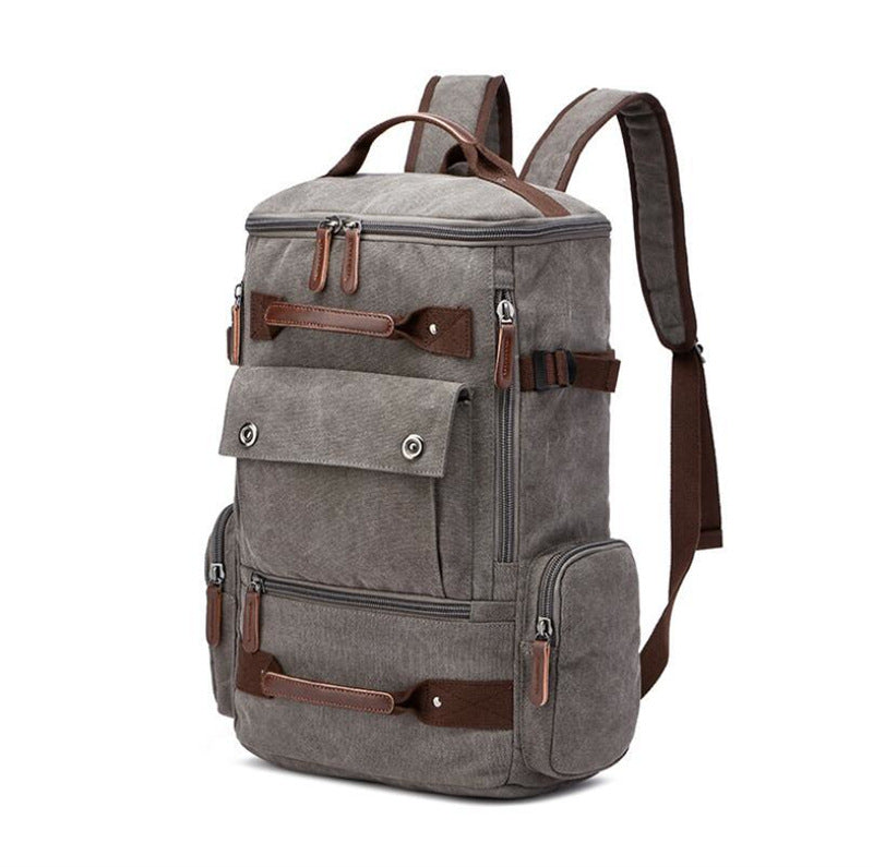 Men's Classic Cool Korean Fashion Canvas Backpacks