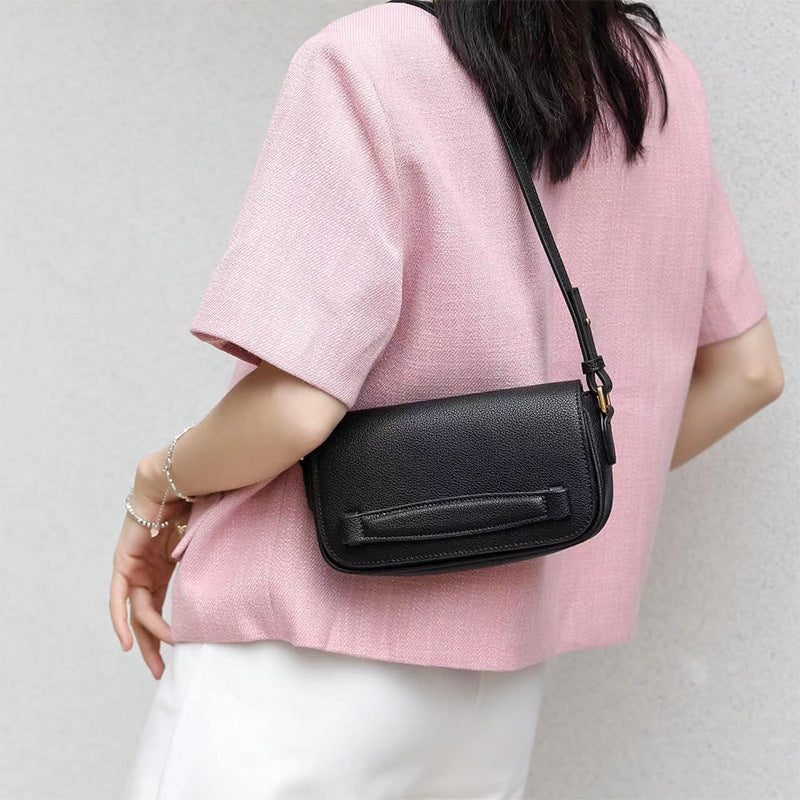 Women's Korean Style Genuine Leather Design Cowhide Handbags