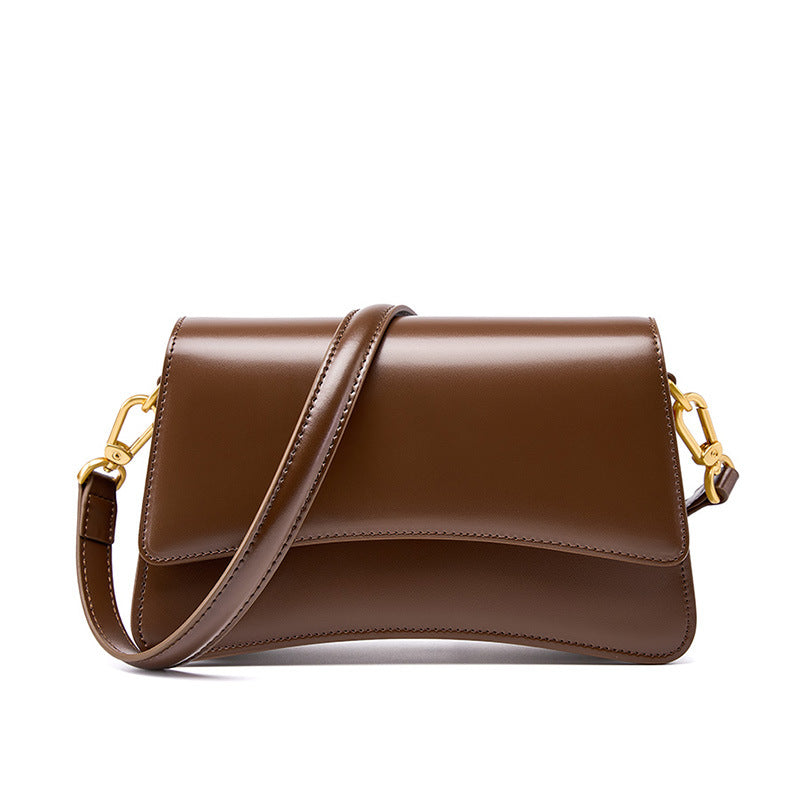Women's Retro Underarm Minority Fashion Trendy Cow Crossbody Bags