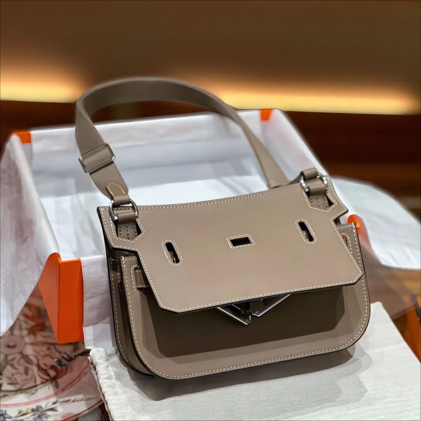 Women's & Men's & Genuine Leather Gypsy High-grade Fashion Shoulder Bags