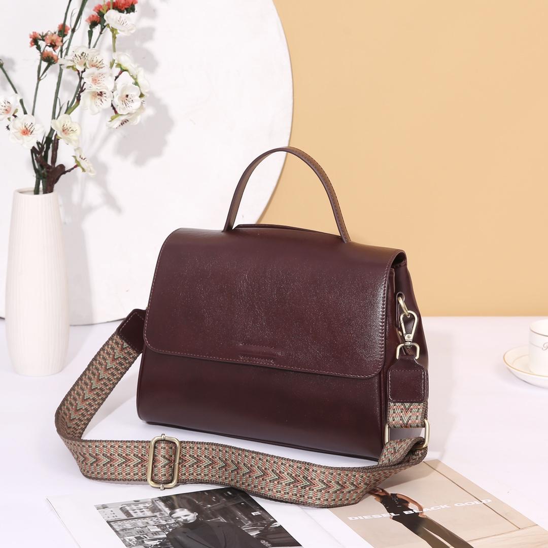 Women's Versatile Portable Retro Commuter Soft Shoulder Bags