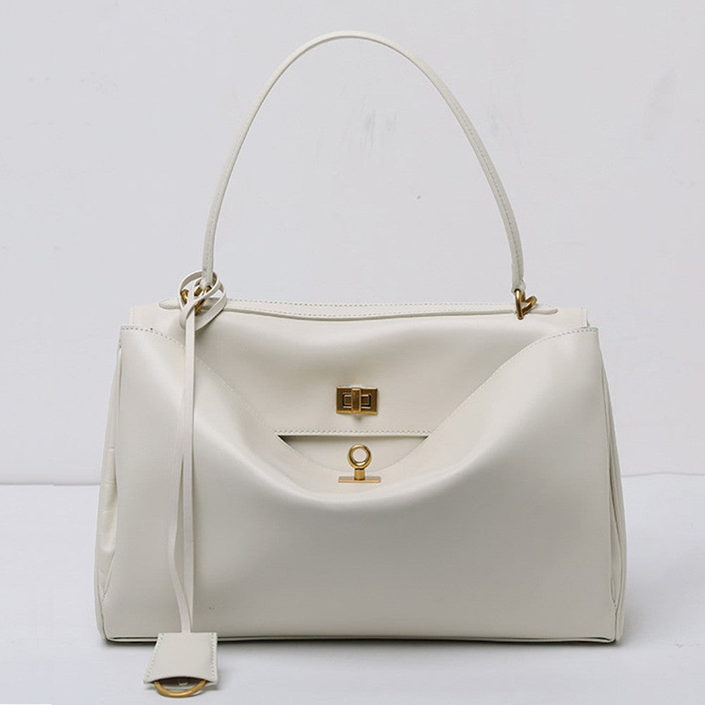 Women's Leather Large Capacity Portable Underarm Lazy Shoulder Bags