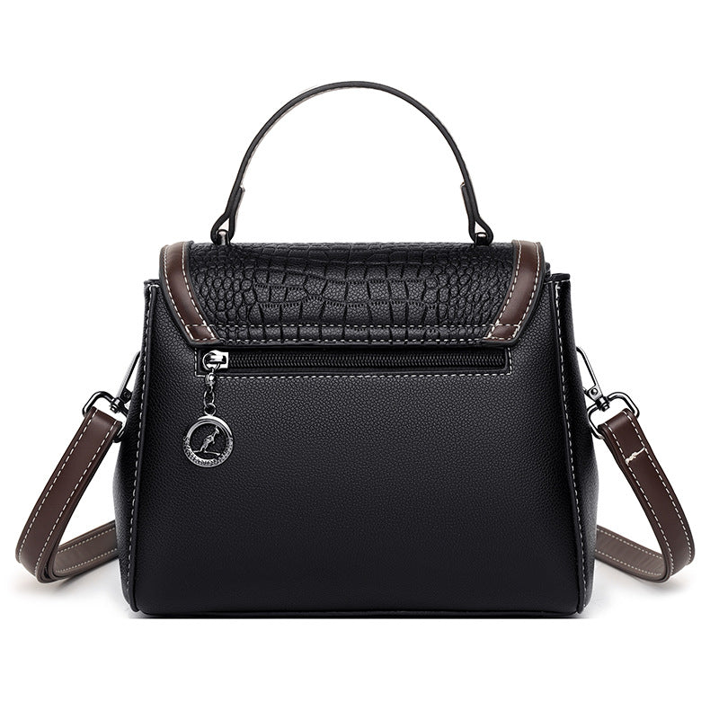 Women's Pattern Large Capacity Fashion Textured Doctor Shoulder Bags