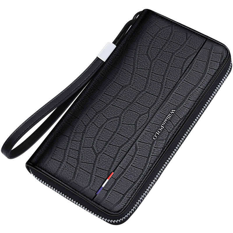 Men's Emperor Paul Real Leather Long Multiple Men's Wallets