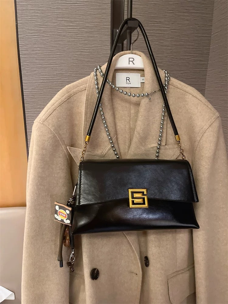 Trendy Fashion Underarm Female Niche Retro Crossbody Bags
