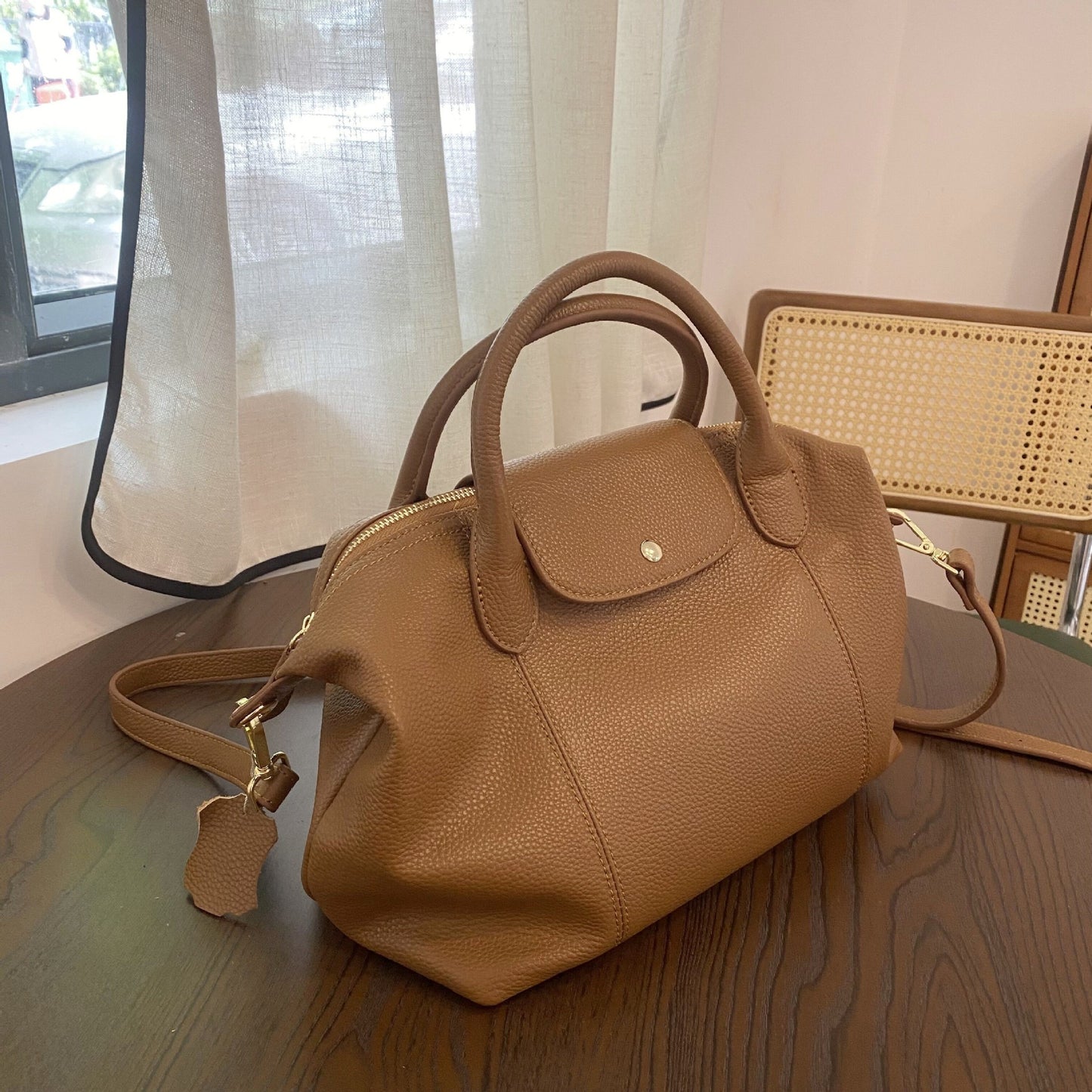 Women's Commuter Portable Simplicity Dumpling Classic Top Handbags