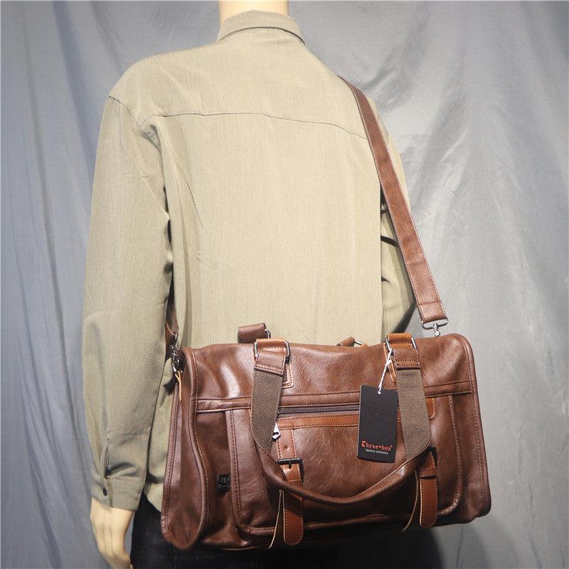 Men's Fashion Business Horizontal Large Capacity Bags