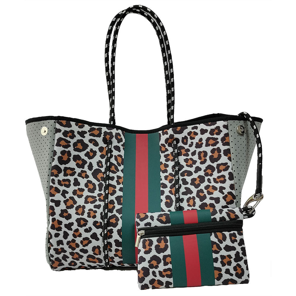 Neoprene Beach Printing Weekend Portable Seaside Handbags