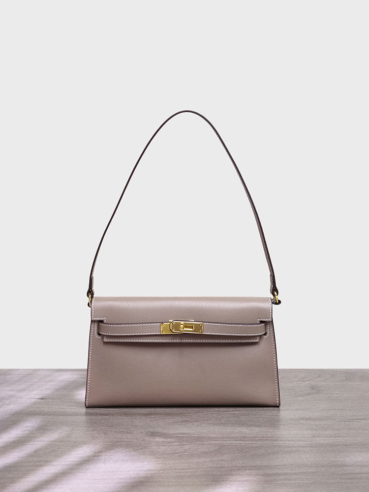 Women's Commuter Kelly Fashion Elephant Gray Flap Crossbody Bags