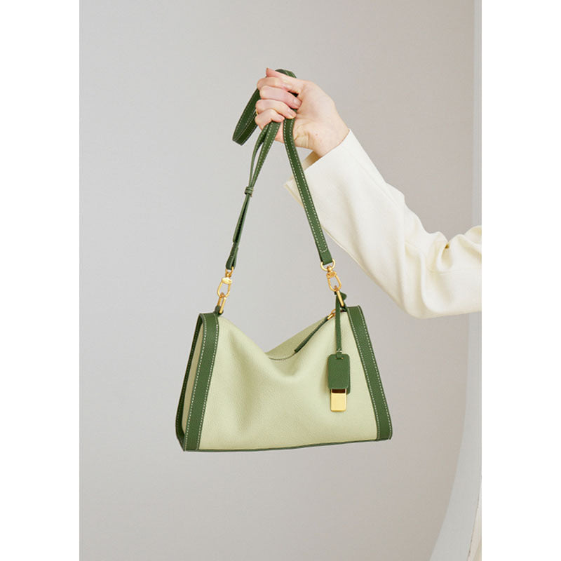 Female First Layer Leather High Sense Shoulder Bags