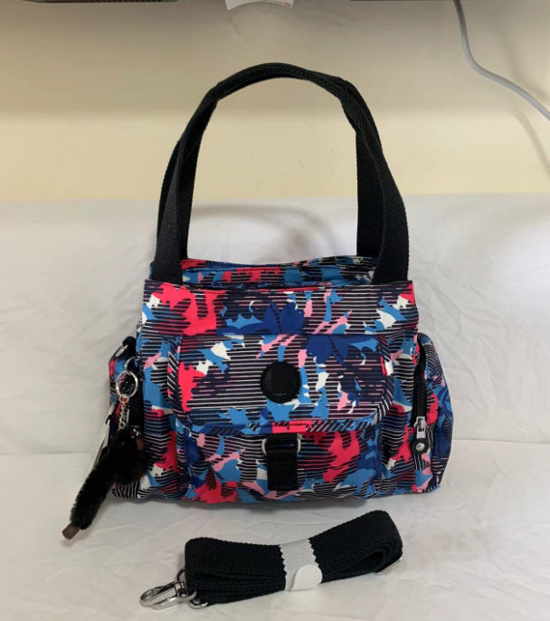 Home Monkey Nylon Simple Lightweight Portable Handbags