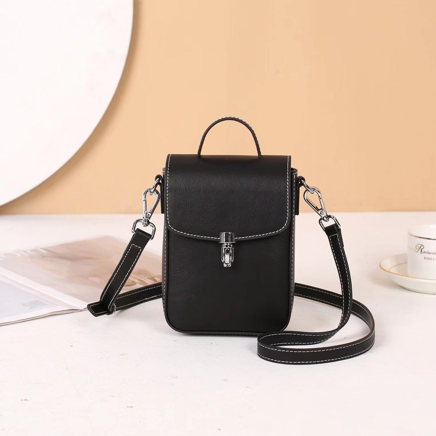 Women's Genuine Leather Mini Summer High-grade Fashion Crossbody Bags