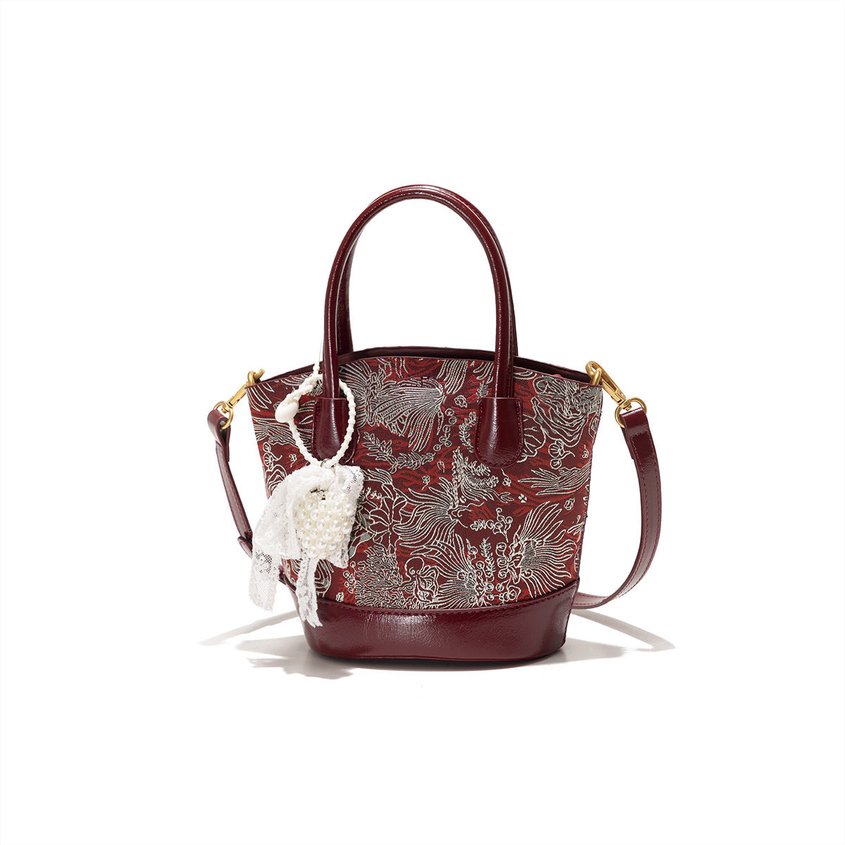 Women's Chinese Style Western Texture Portable Bags