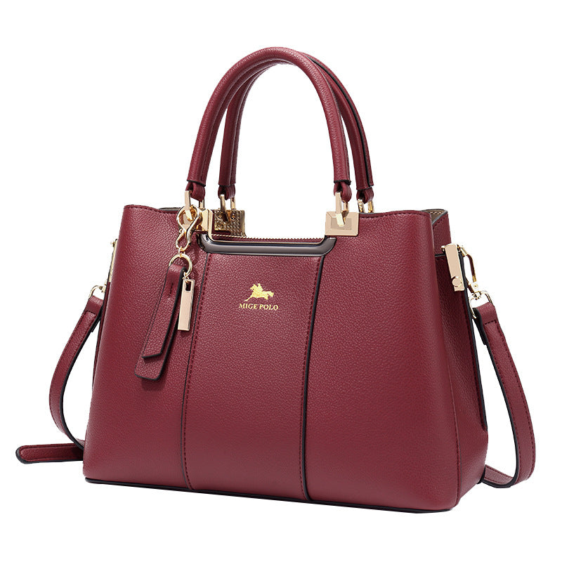 Women's Light Luxury Trendy Fashion Mom Large Shoulder Bags