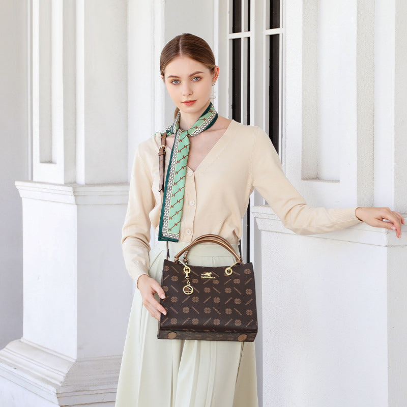 Women's Large Capacity Fashionable Mother High-grade Elegant Handbags