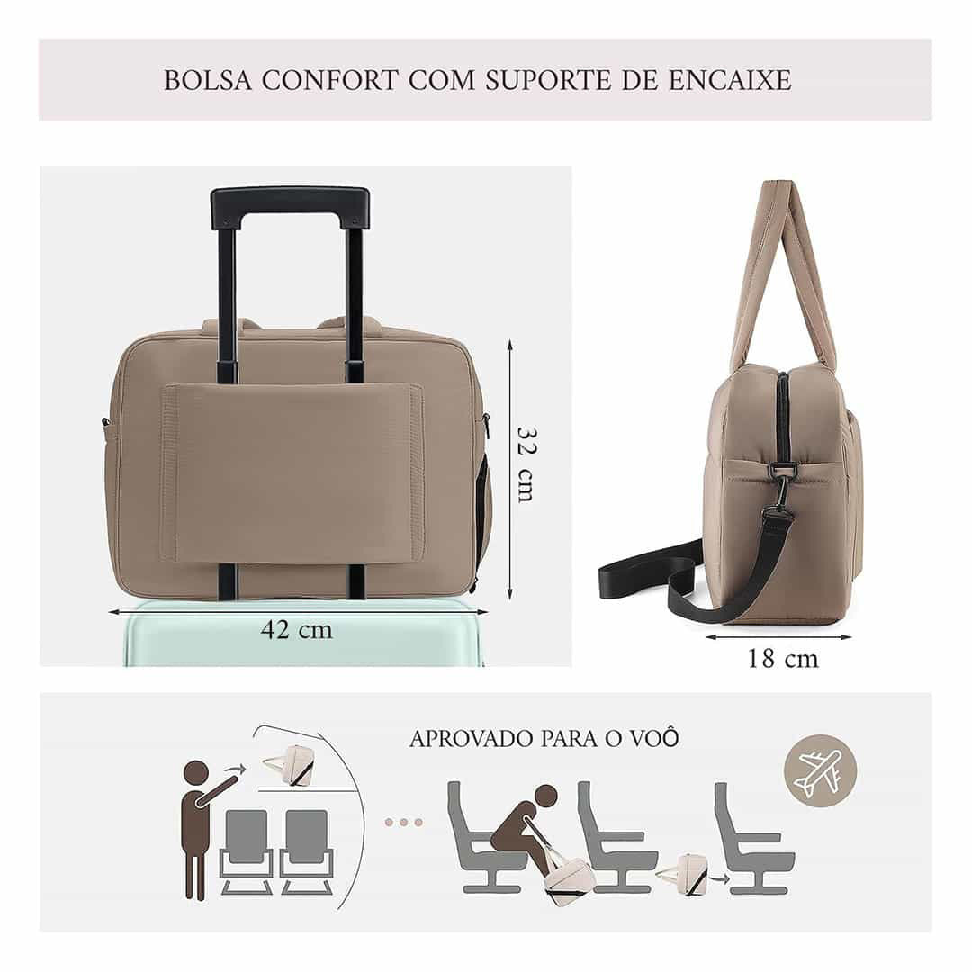 Women's Large Capacity Dry Wet Separation Portable Handbags