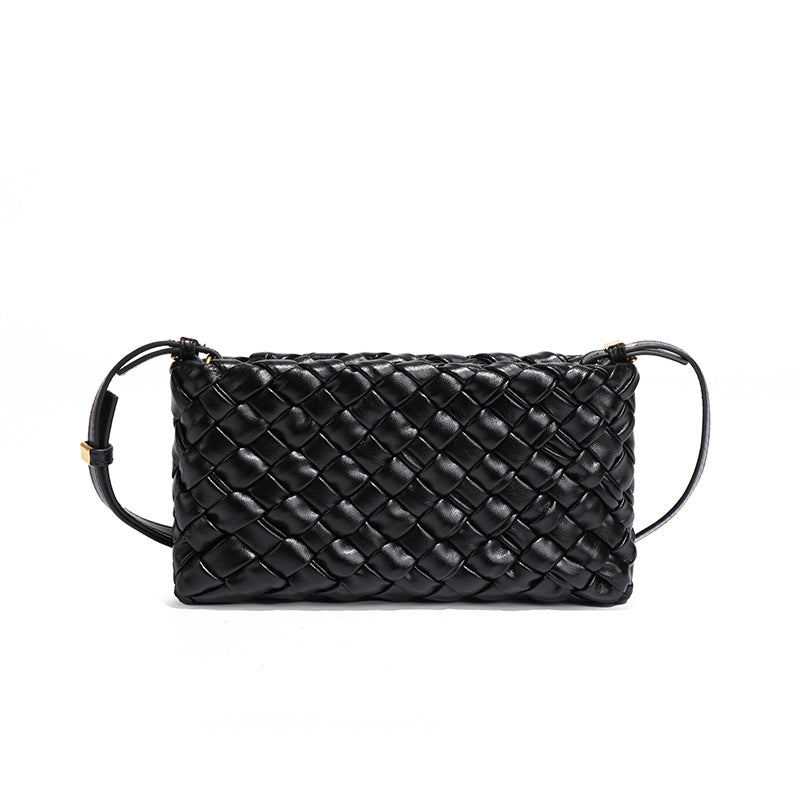 Western Style Fashionable Mobile Simple Woven Crossbody Bags