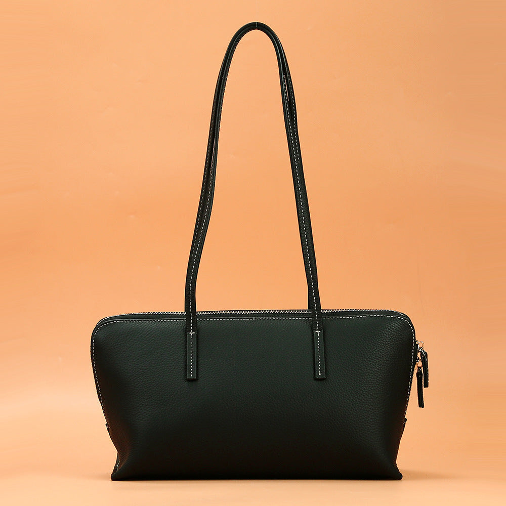 Women's Retro Korean Type Underarm Closed Layer Shoulder Bags