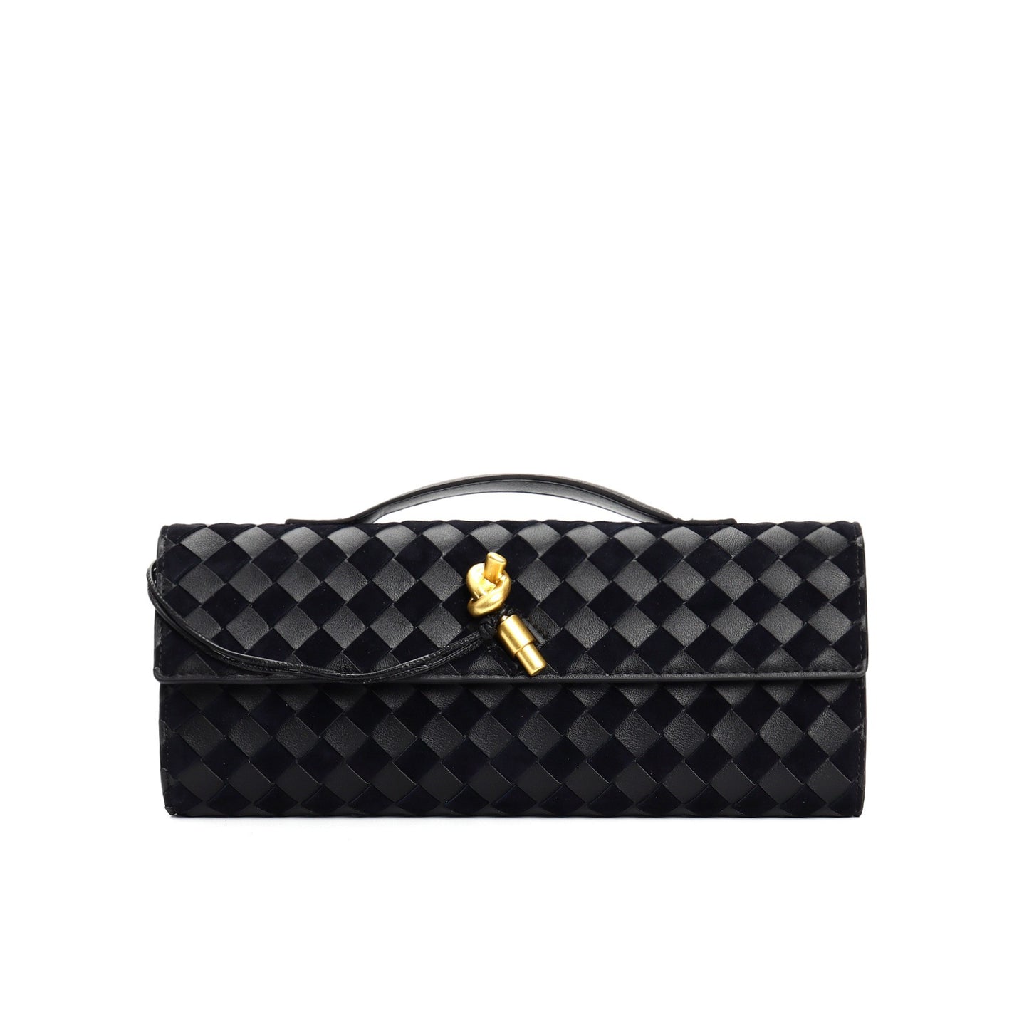 Woven High Sense Fashion Trend Hand Gold Crossbody Bags