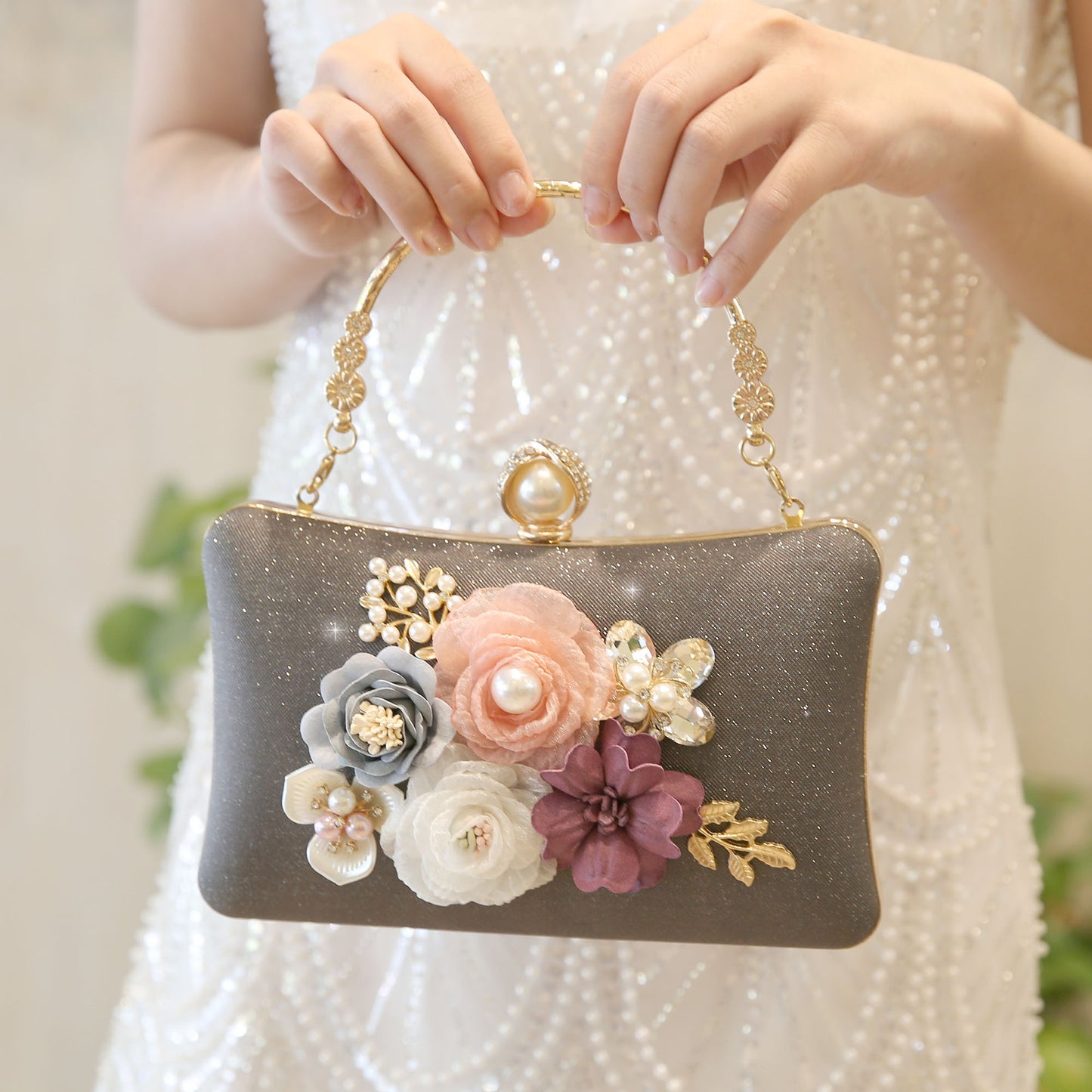 Flower Dinner Portable Fashion Banquet Packaging Bags