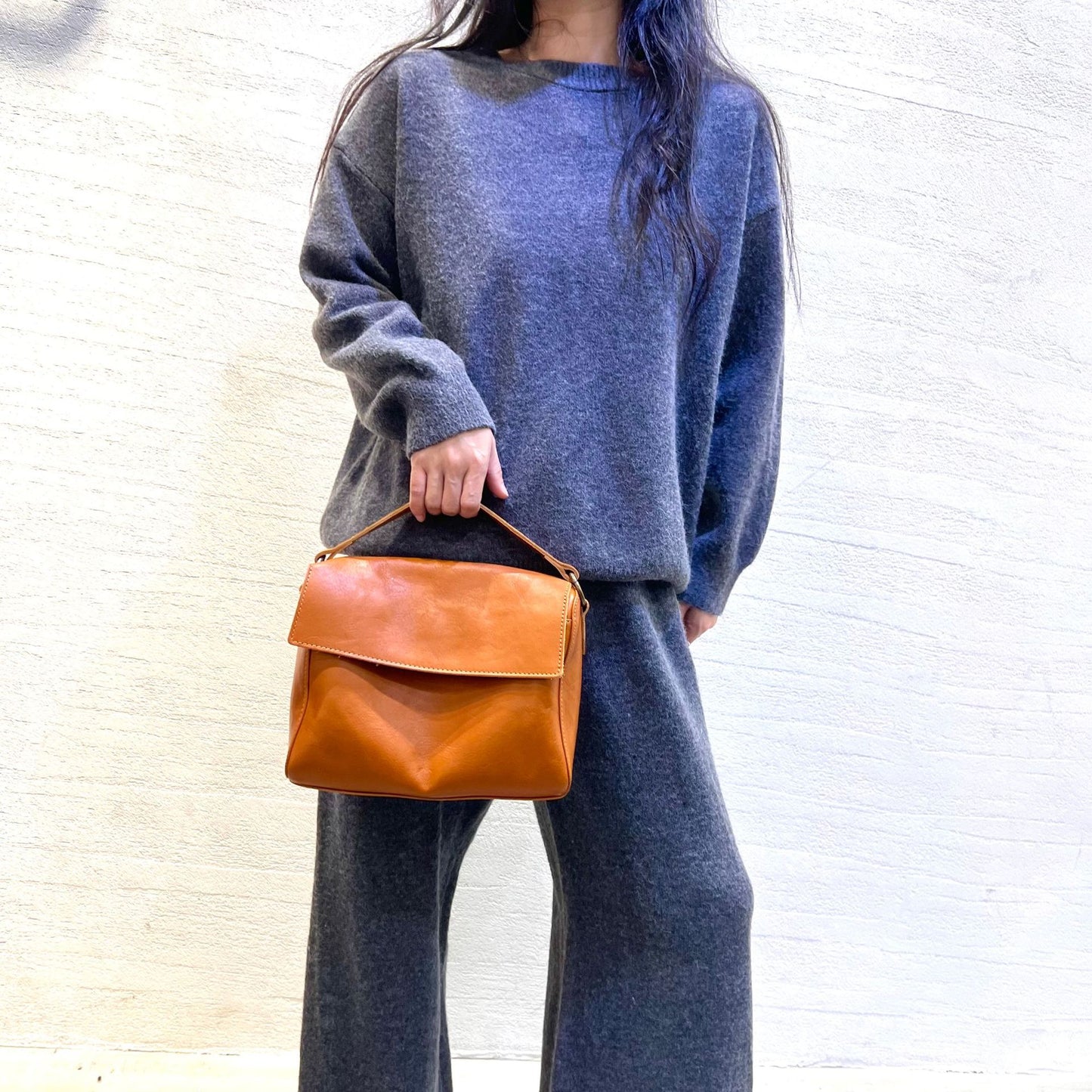 Women's Vintage Handmade First Layer Vegetable Tanning Shoulder Bags