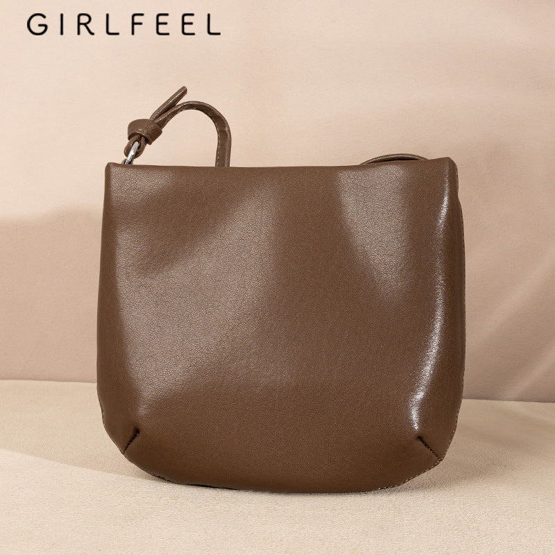 Women's Genuine Leather Retro Fashion Saddle Crossbody Bags