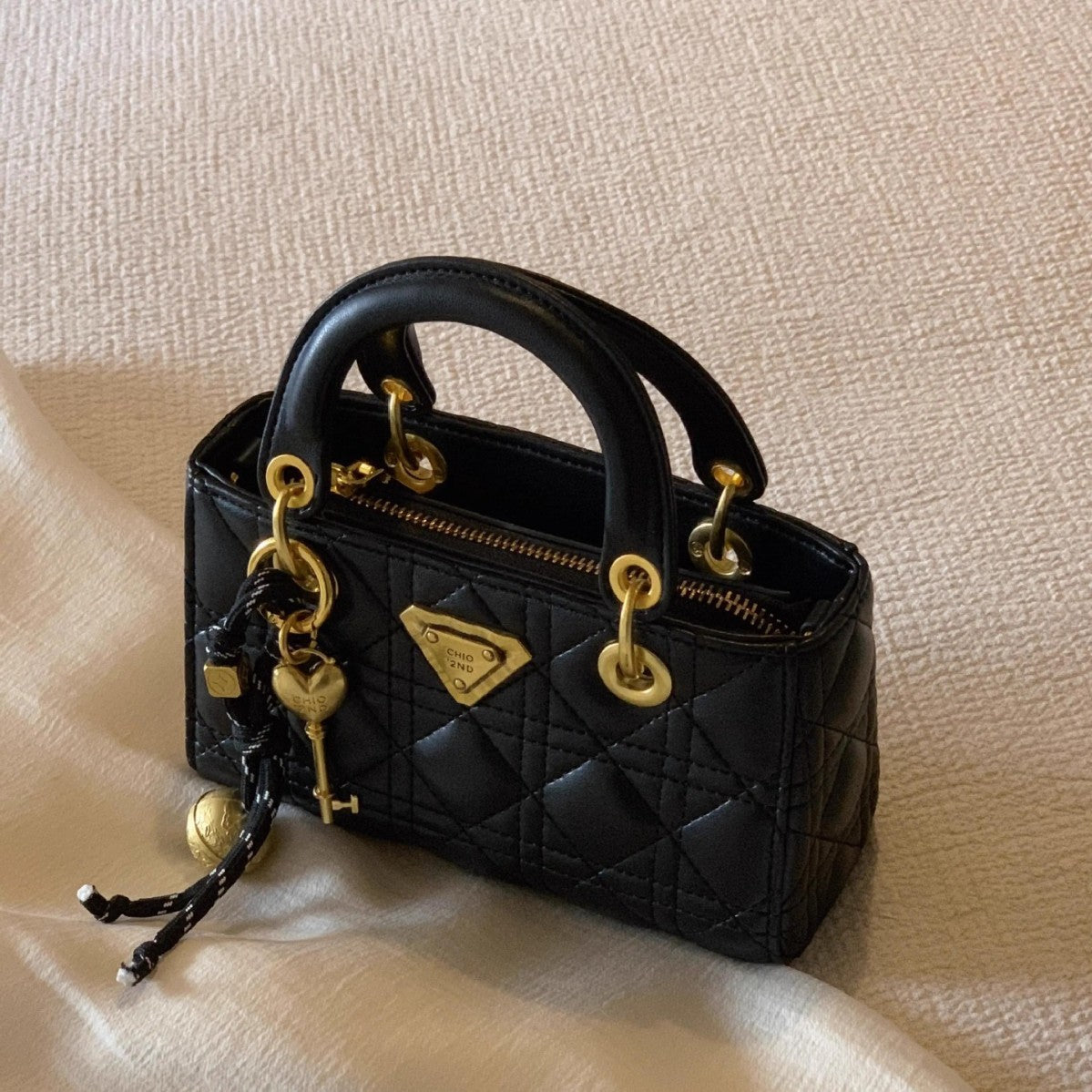 Women's South Style Orchid Box Light Luxury Crossbody Bags
