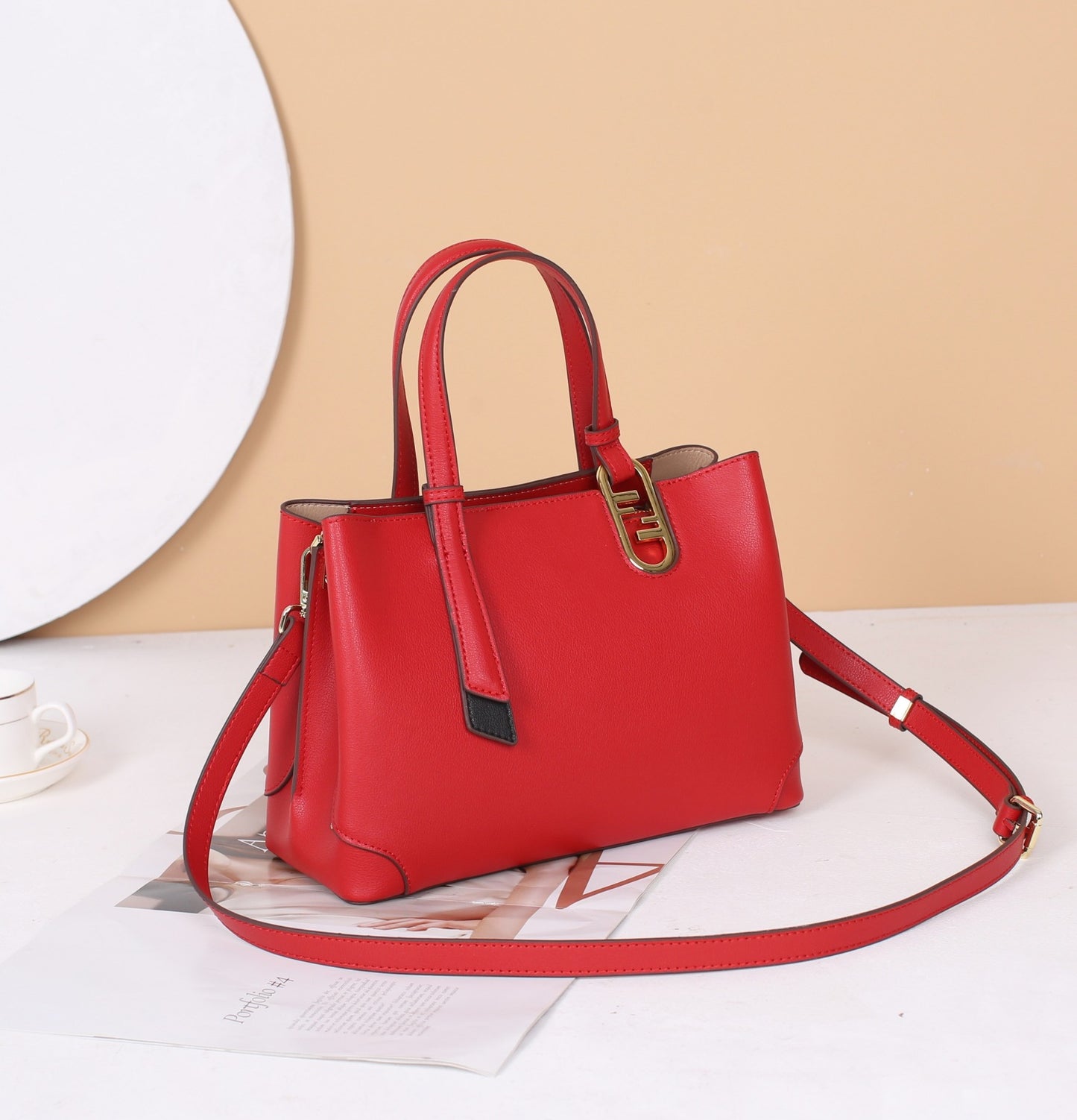 Women's Genuine Leather Fashion Elegant Mom Gift Crossbody Bags