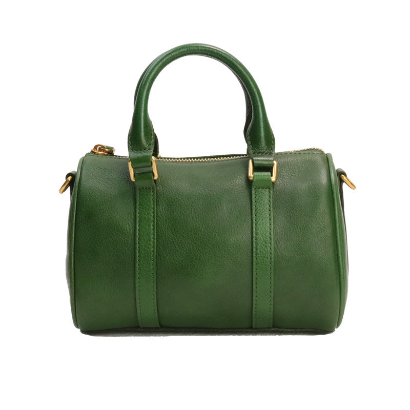 Women's Artistic Retro Handmade First Layer Cow Handbags