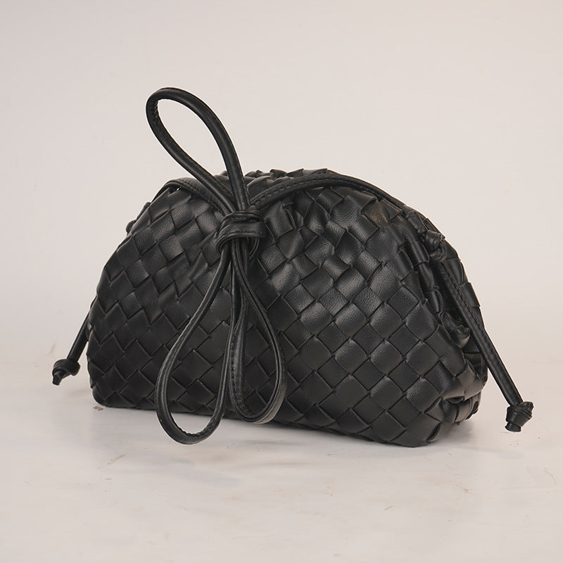 Women's Woven Cloud Korean Fashion Dumpling Underarm Crossbody Bags