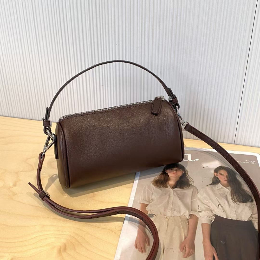 Women's Layer Cowhide Underarm Fashion Advanced Texture Genuine Crossbody Bags