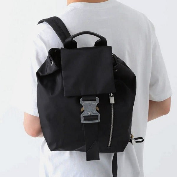 Men's High Street Fashion Black Military Style Backpacks