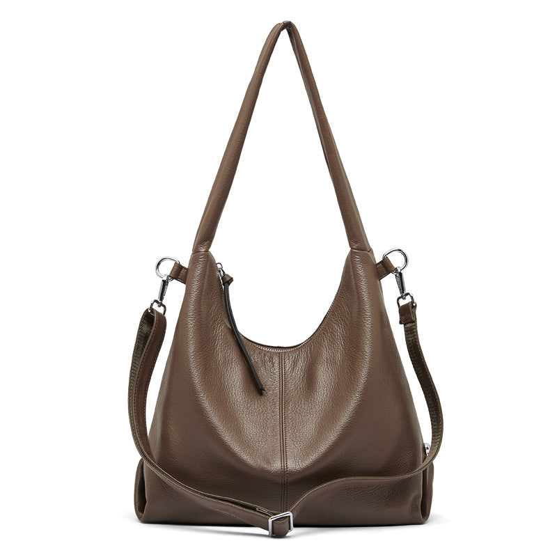 Women's Large Capacity Fashionable Korean Fashion Solid Crossbody Bags