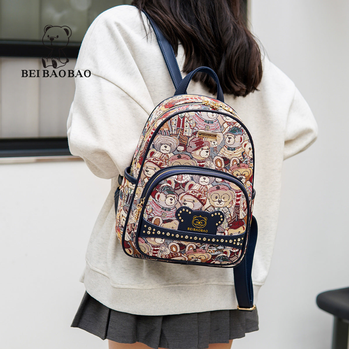 Women's Durable Source Canvas Fashion Leisure Backpacks