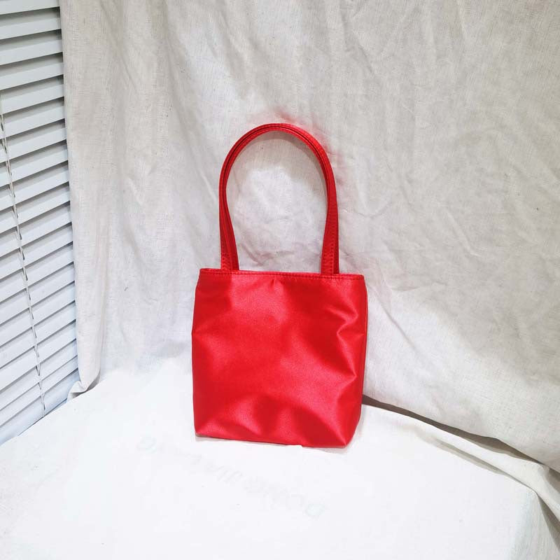 Women's Korean Style Niche Retro Mini Underarm Handbags