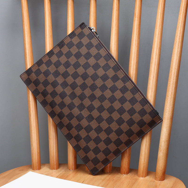 Men's Clutch Wrist Carrying Envelope Mobile Long Phone Bags