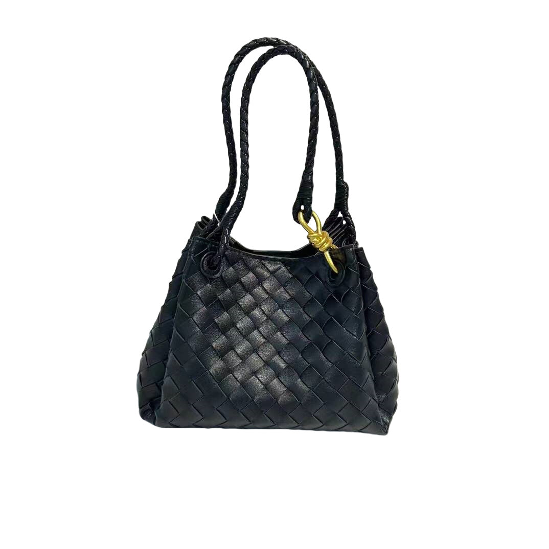 Parachute Woven Vegetable Basket Metal Cord Handbags