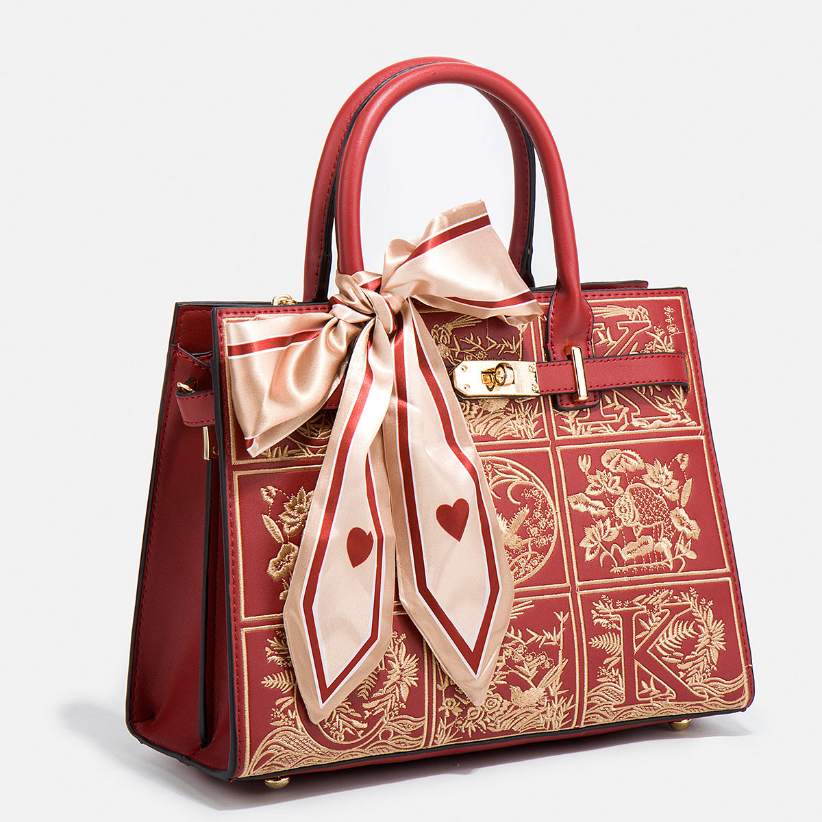 Women's Day Gift Embroidered Bride To Give Mom Handbags