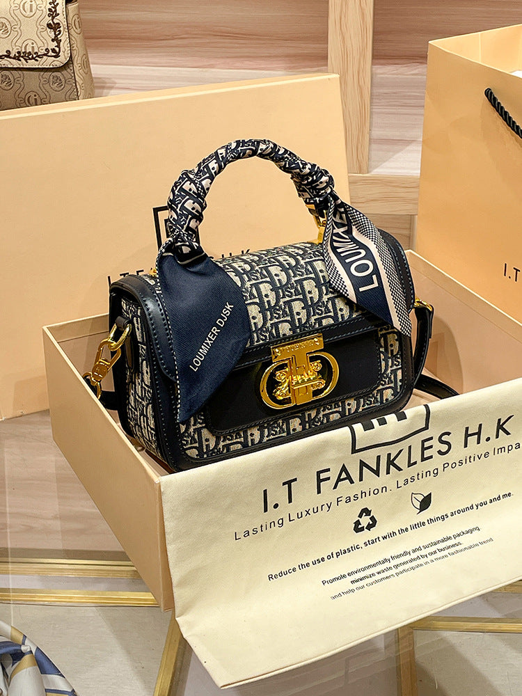 Women's Counter Fashionable Genuine Leather Fashion Simple Shoulder Bags