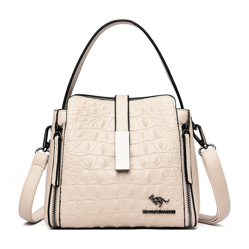 Women's Summer Crocodile Pattern Korean Style Trendy Handbags
